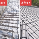 京都市山科区にて瓦屋根雨漏り修理〈葺き替え〉