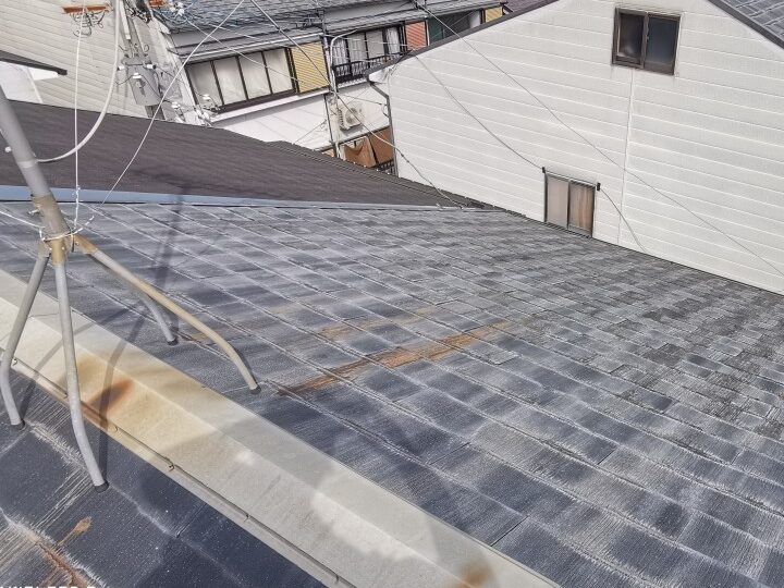 京都市西京区にて天井からの雨漏り修理