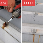 京都市右京区双ヶ丘にて雨漏り修理