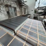 京都市西京区桂にて庇屋根修理〈老朽化した木造構造〉